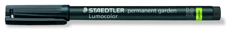 Staedtler, pisak ogrodowy M, Lumocolor garden, czarny, wodoodporny