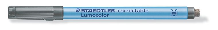Staedtler, pisak usuwalny, Lumocolor, czarny, M