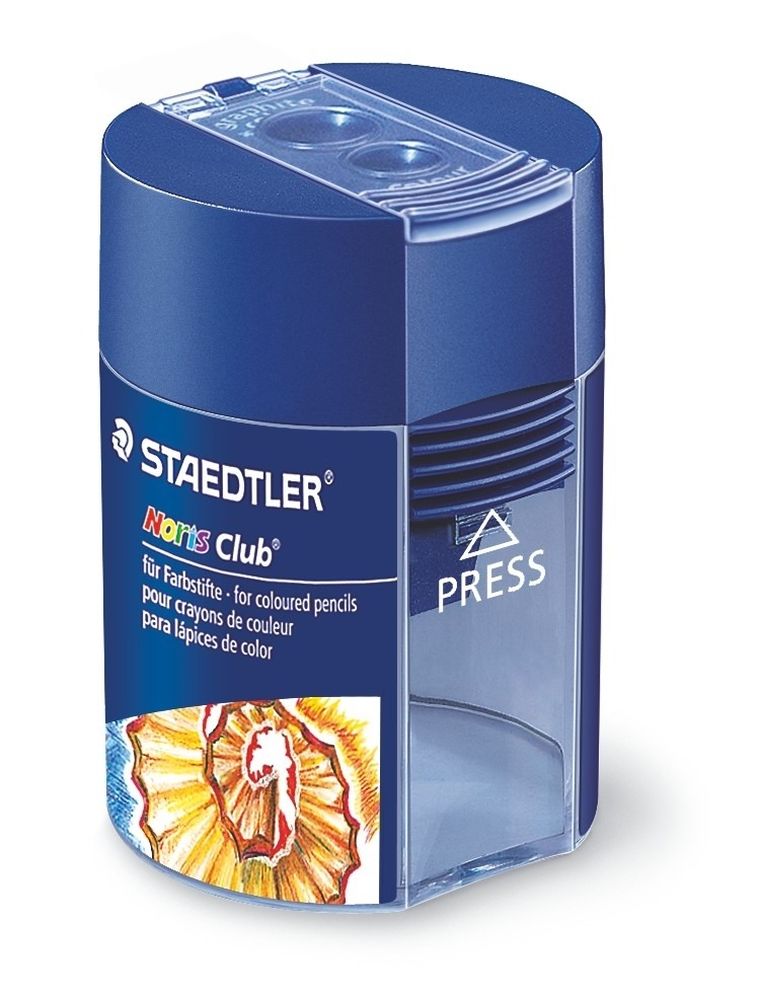 Staedtler, temperówka z pojemnikiem, Noris Club, podwójna