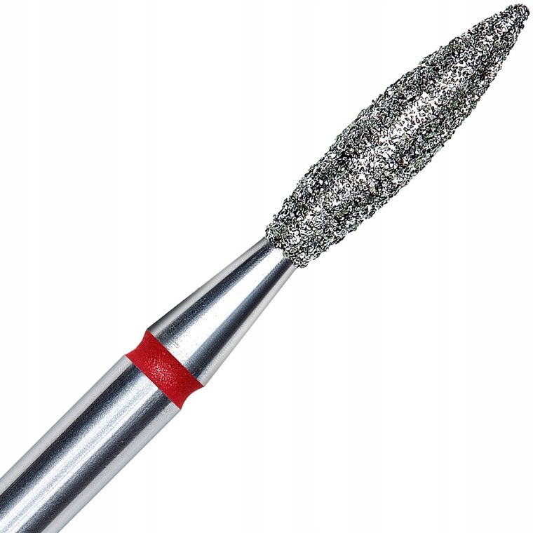 Staleks, frez diamentowy do paznokci, płomyk, 23/10 mm, fa10r023/10