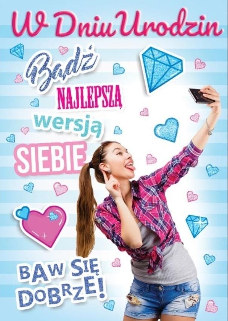 Stamp, Bueno, karnet B6 + koperta, Urodziny
