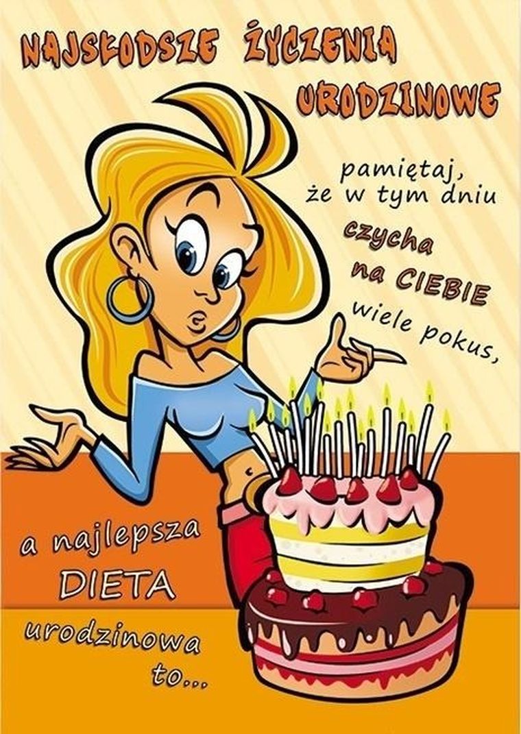 Stamp, Comic, karnet B6 + koperta, Urodziny