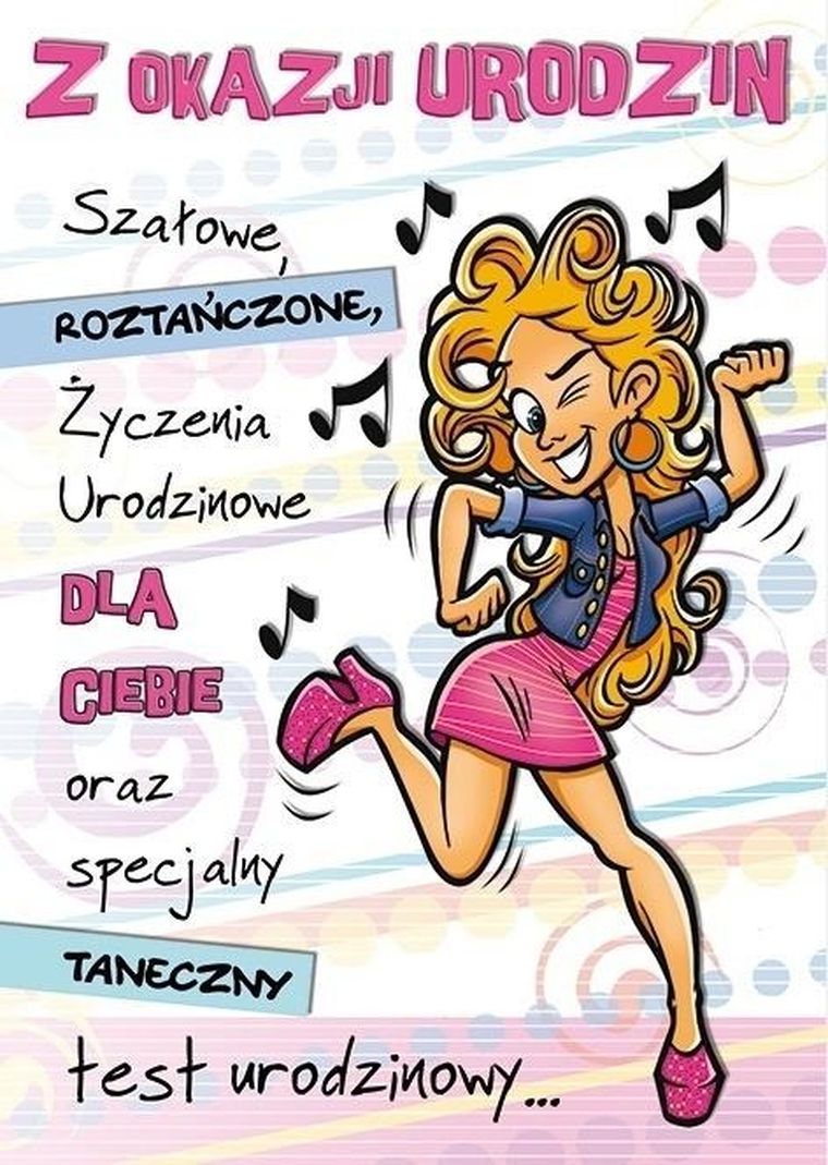 Stamp, Comic, karnet B6 + koperta, Urodziny
