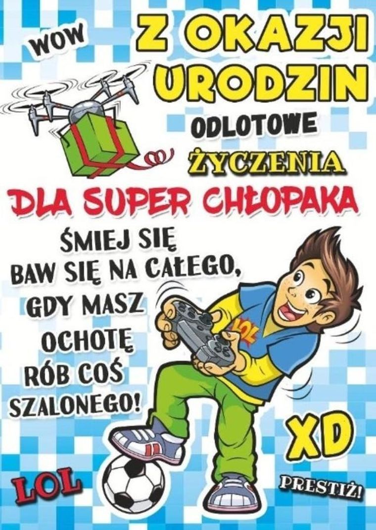 Stamp, Young, karnet B6 + koperta, 9 Urodziny