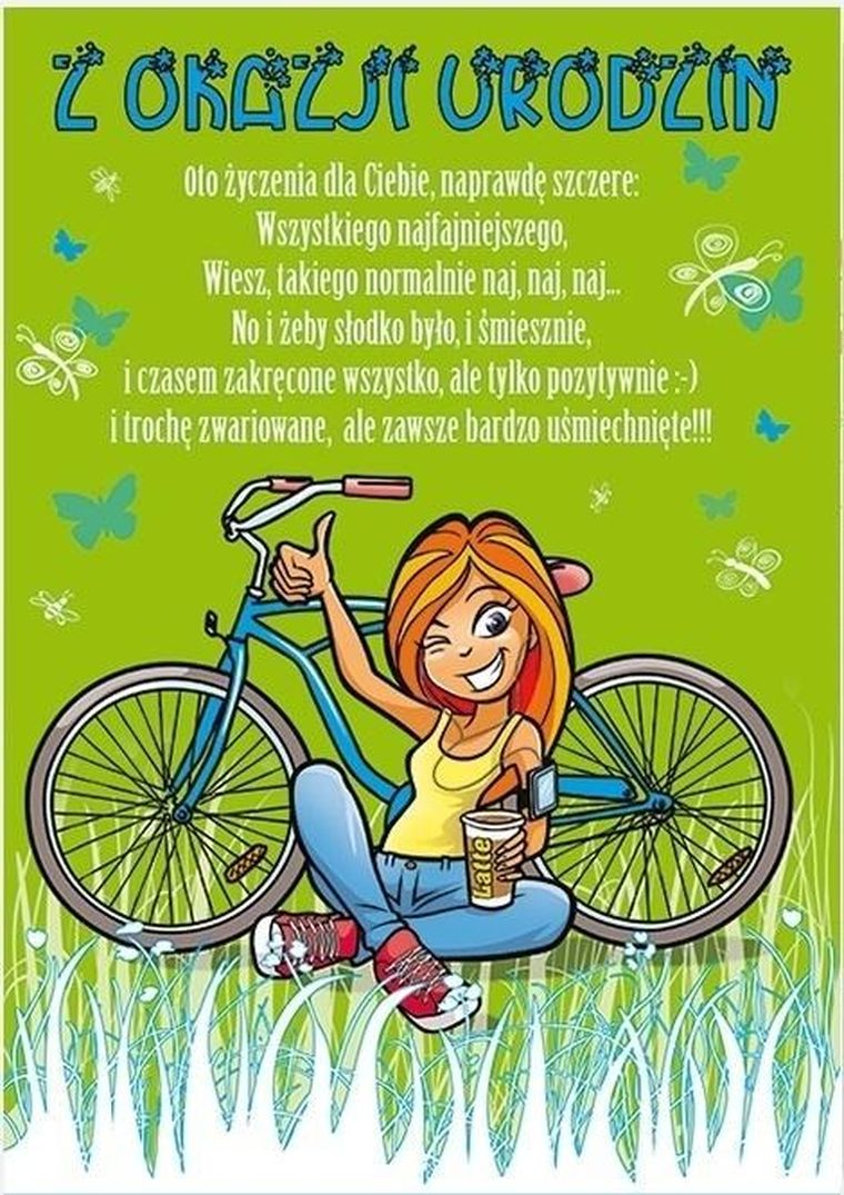Stamp, Young, karnet B6 + koperta, Urodziny