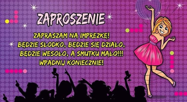 Stamp, zaproszenia, Young, 10 szt.