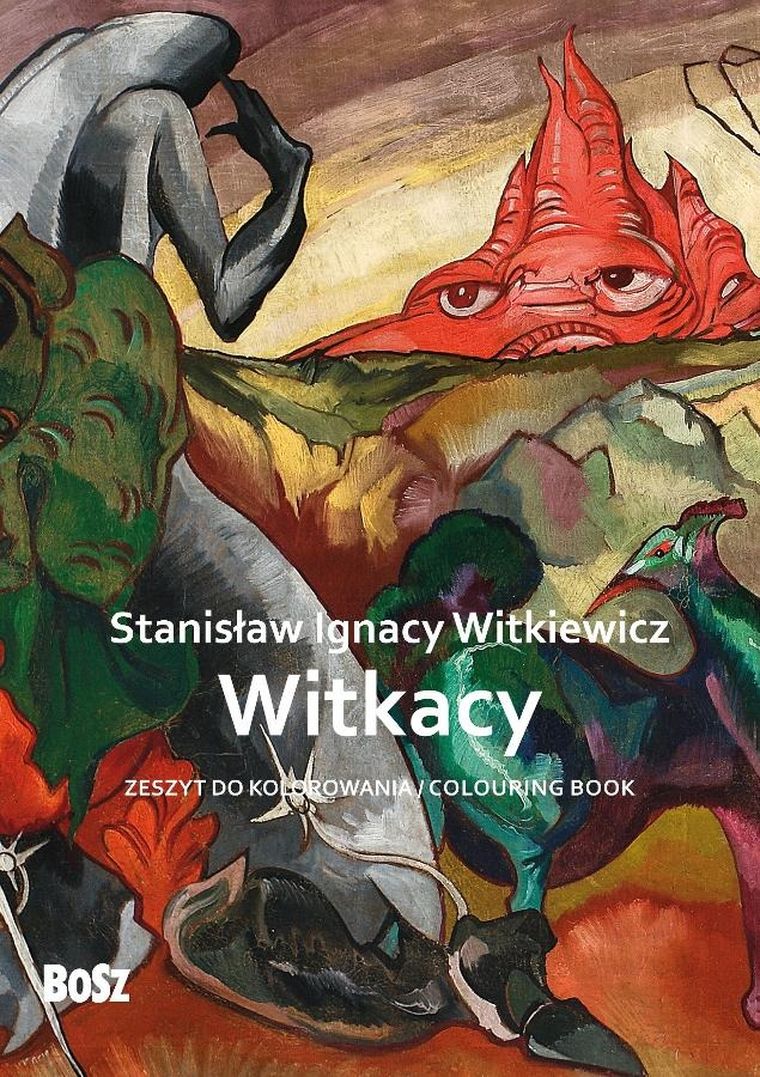 Stanisław Ignacy Witkiewicz „Witkacy”. Zeszyt do kolorowania