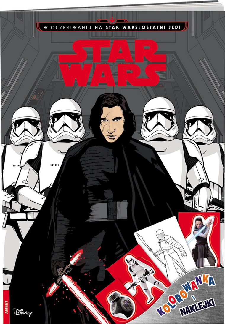 Star Wars. Kolorowanka i naklejki