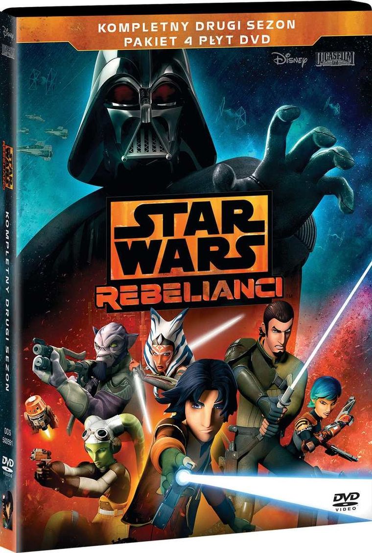 Star Wars: Rebelianci. Sezon 2. DVD