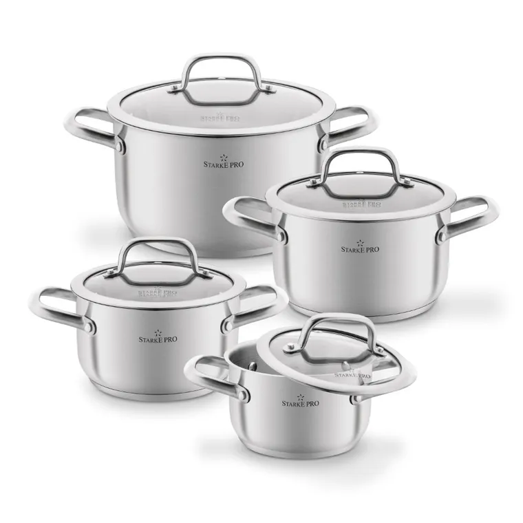 Starke Pro, Avanguard, komple garnków, 8 elementów