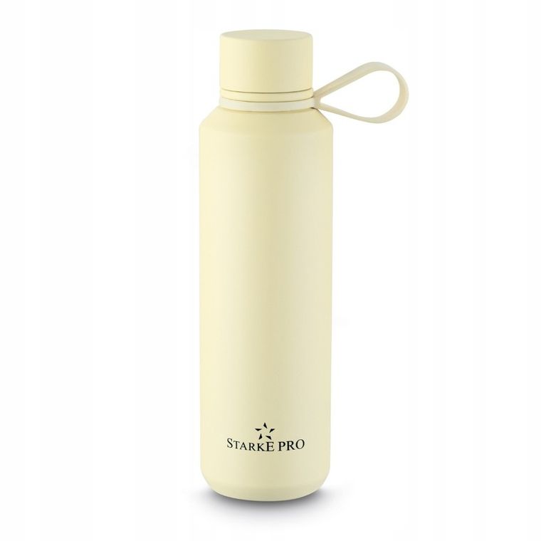 Starke Pro, Savana, butelka termiczna, żółta, 600 ml