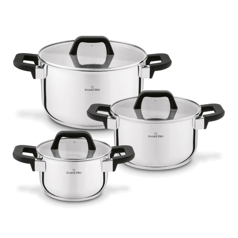 Starke Pro, Sfera, komplet garnków, 6 elementów