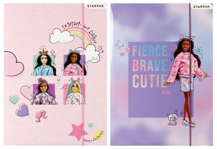 Starpak, Barbie, teczka z gumką A4, 1 szt.