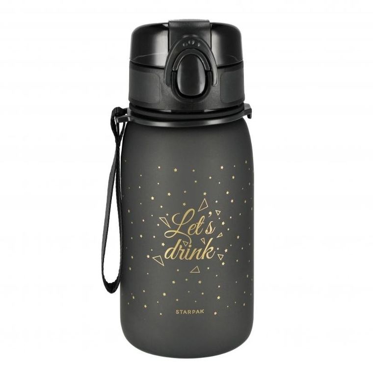Starpak, bidon, czarno-złoty, 400 ml