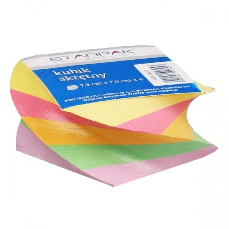 Starpak, blok karteczek, skrętny