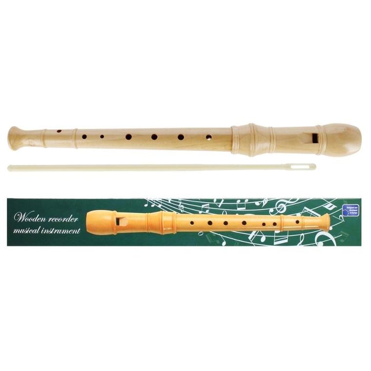 Starpak, flet drewniany, prosty