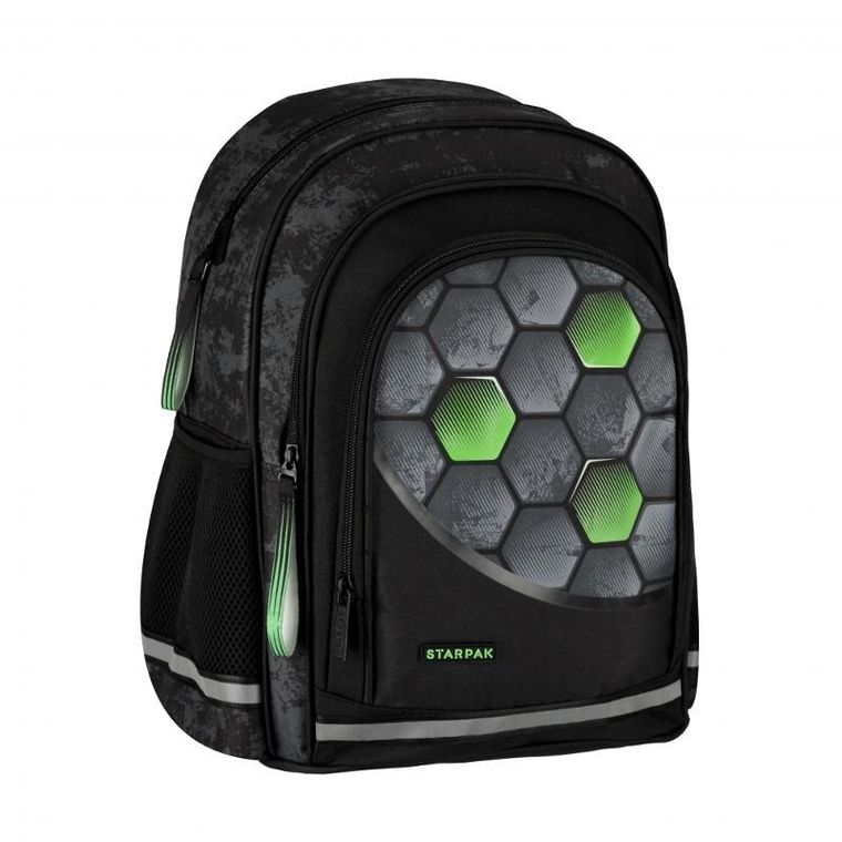 Starpak, Football, plecak szkolny, 2-komorowy, piłka