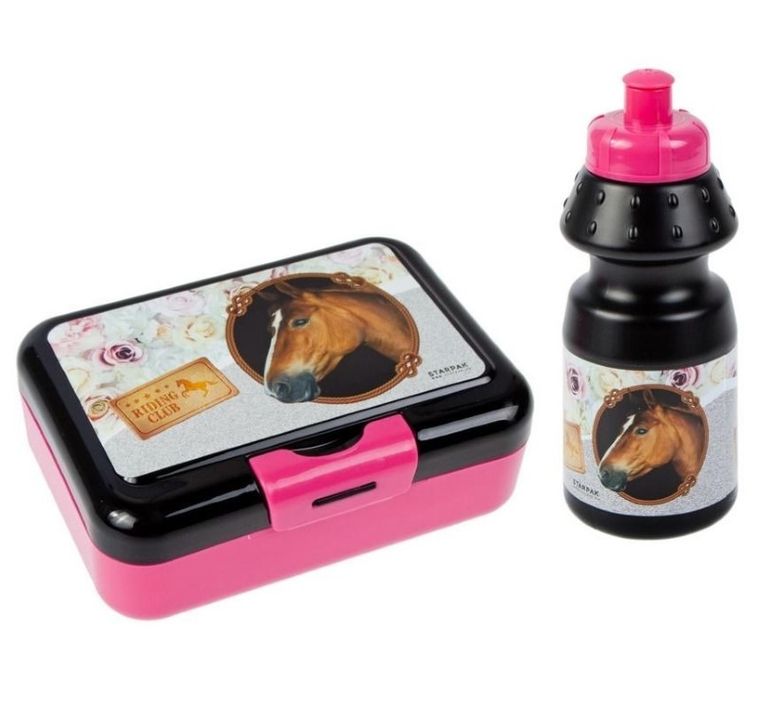 Starpak, Horses, lunchbox + bidon, 350 ml
