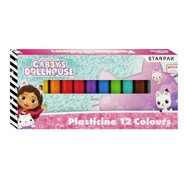 Starpak, Koci Domek Gabi, plastelina, 12 kolorów