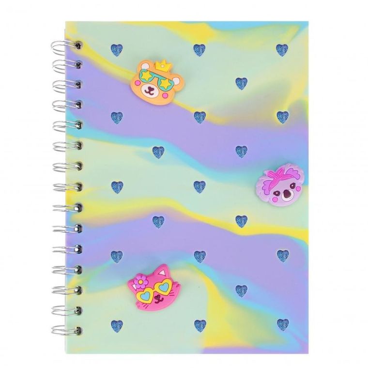 Starpak, kołozeszyt, A5, silikonowy, zwierzęta, 1 szt.