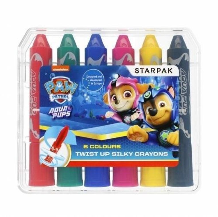 Starpak, kredki w sztyfcie wykręcane, 6 kolorów