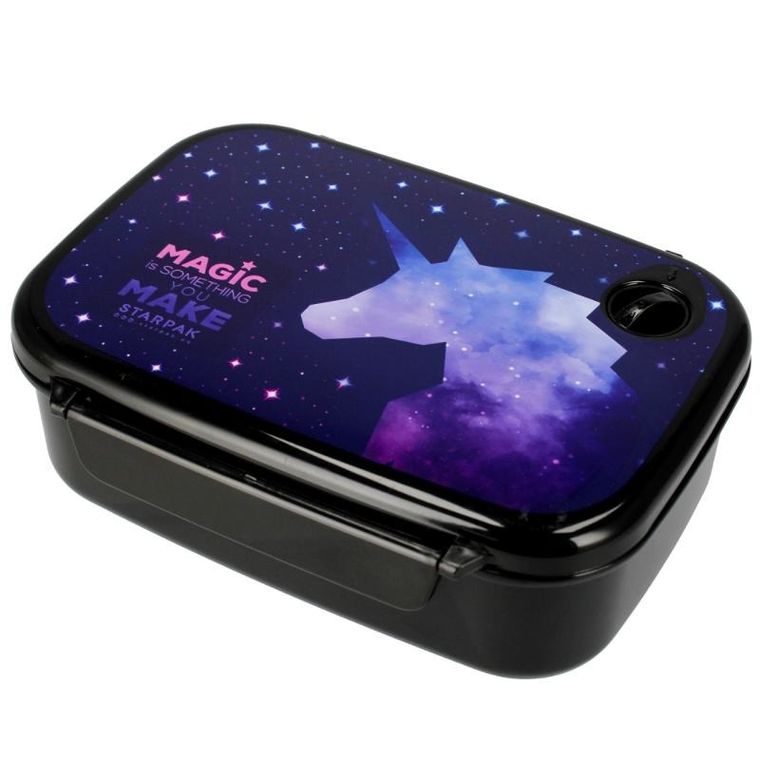 Starpak, lunchbox, galaxy unicorn