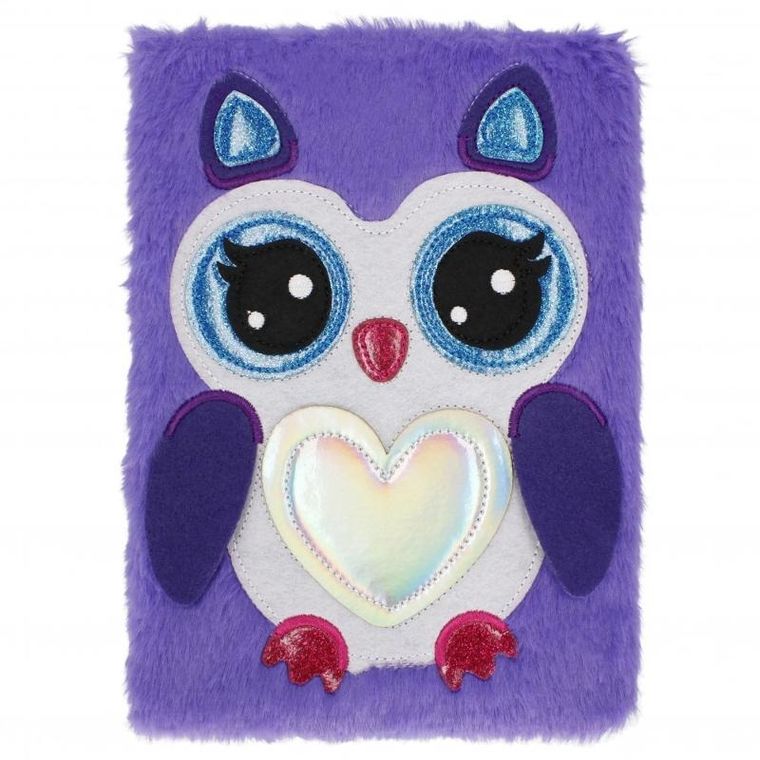 Starpak, notes pluszowy A5, Heart, 1 szt.