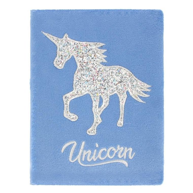 Starpak, notes pluszowy A5, Unicorn, 1 szt.