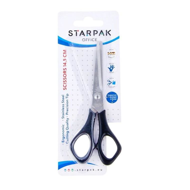 Starpak, nożyczki biurowe, 14,5 cm