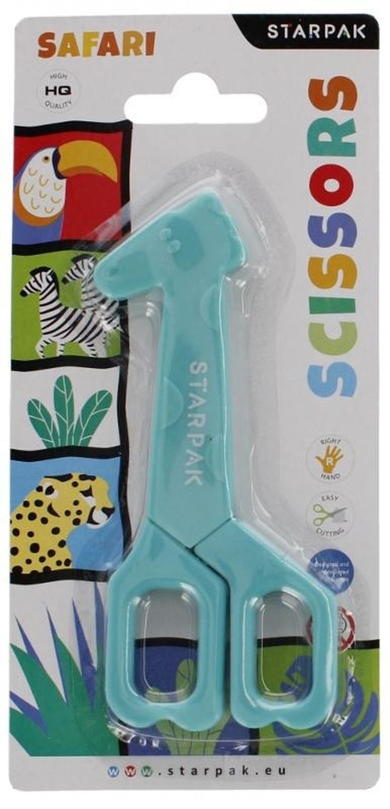 Starpak, nożyczki, żyrafa, 13,5 cm