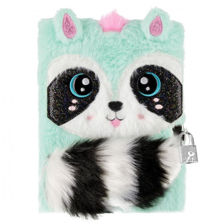 Starpak, pamiętnik na kłódkę A5, pluszowy, szop