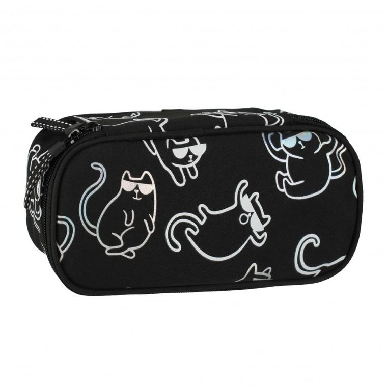 Starpak, piórnik, owalny, Kotki Holo