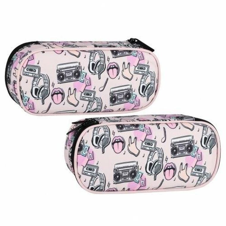 Starpak, piórnik owalny, Pink Music