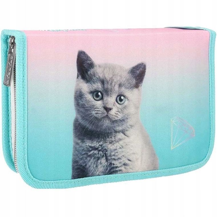 Starpak, piórnik rozkładany, dwuklapkowy, Kitty