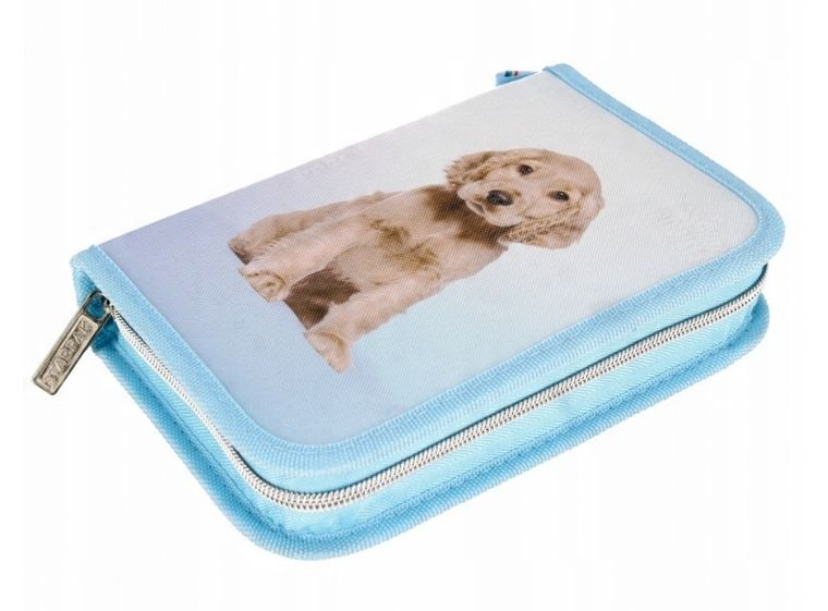 Starpak, piórnik rozkładany, dwuklapkowy, Pieski Cuties