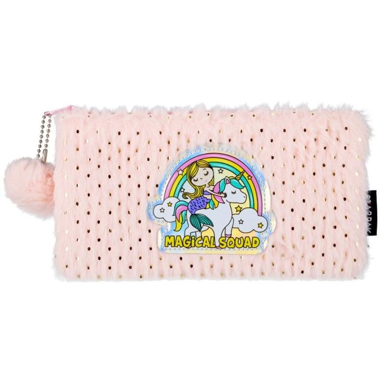 Starpak, piórnik, saszetka pluszowa, cristal unicorn