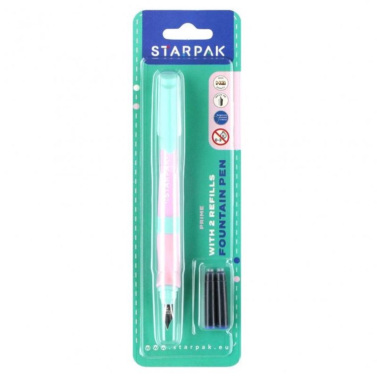 Starpak, Prime Pastel, pióro wieczne, 2 naboje