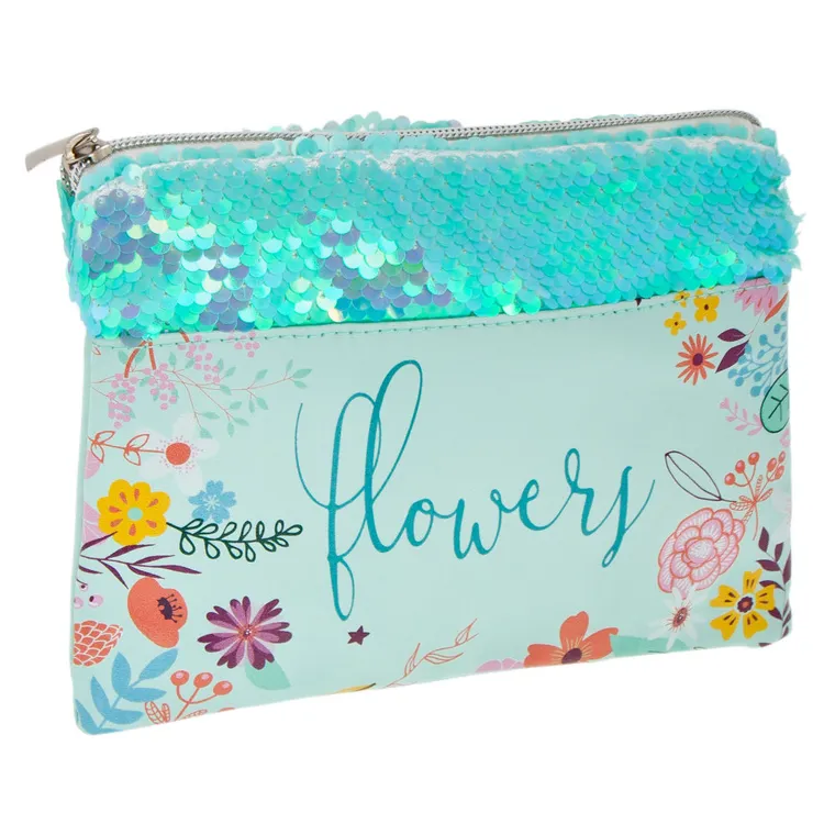 Starpak School, piórnik, flowers