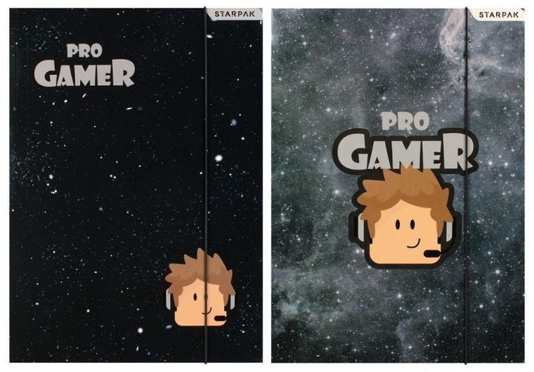 Starpak, teczka z gumką, A4, Blox, 1 szt.