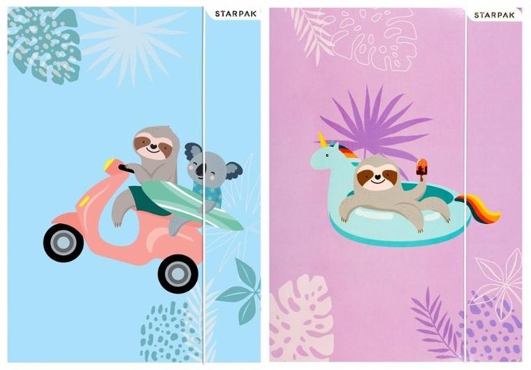 Starpak, teczka z gumką, A4, Koala, 1 szt.
