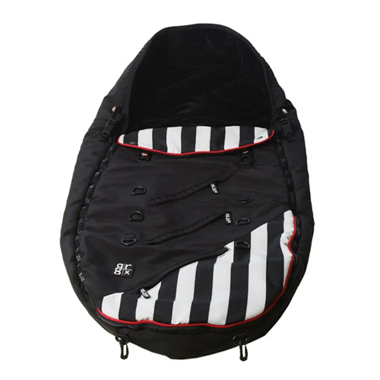 STC GR8X, Vespa Stripe, śpiworek, czarny