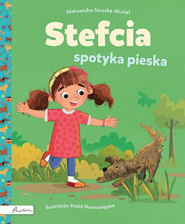 Stefcia spotyka pieska