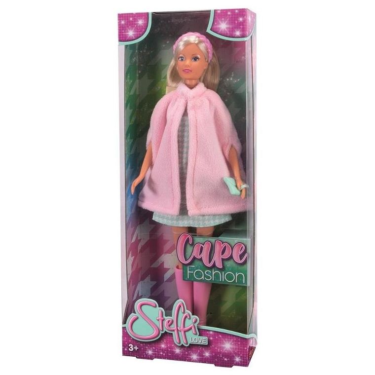 Steffi Love, lalka Steffi w modnej pelerynce