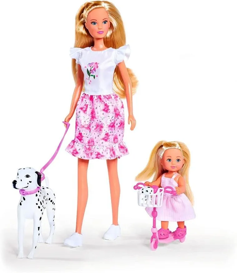Steffi Love, Steffi i Evi, lalki na spacerze z psem
