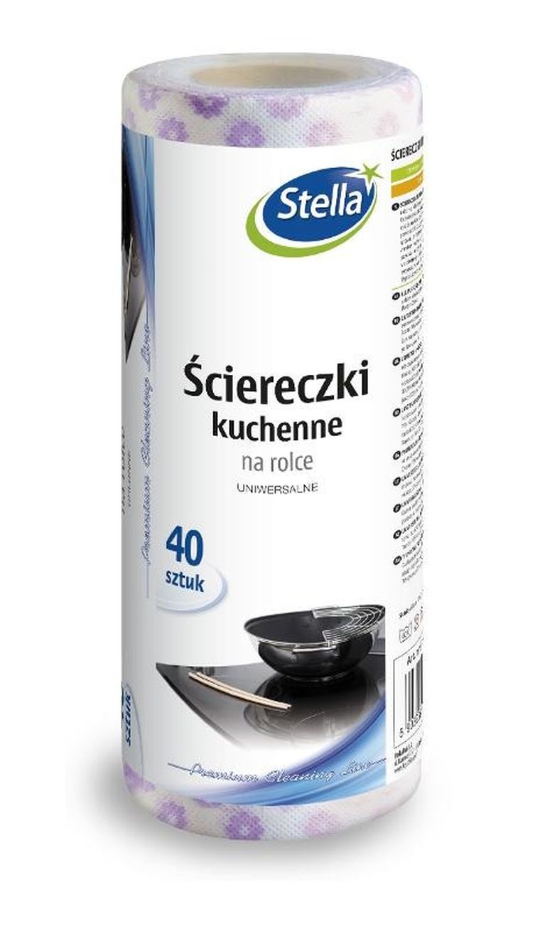 Stella, ściereczki kuchenne na rolce, uniwersalne