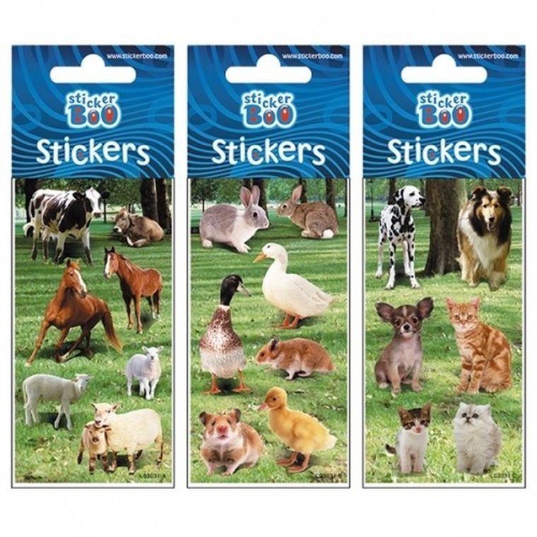 StickerBoo, naklejki, zwierzęta, 66-180 cm