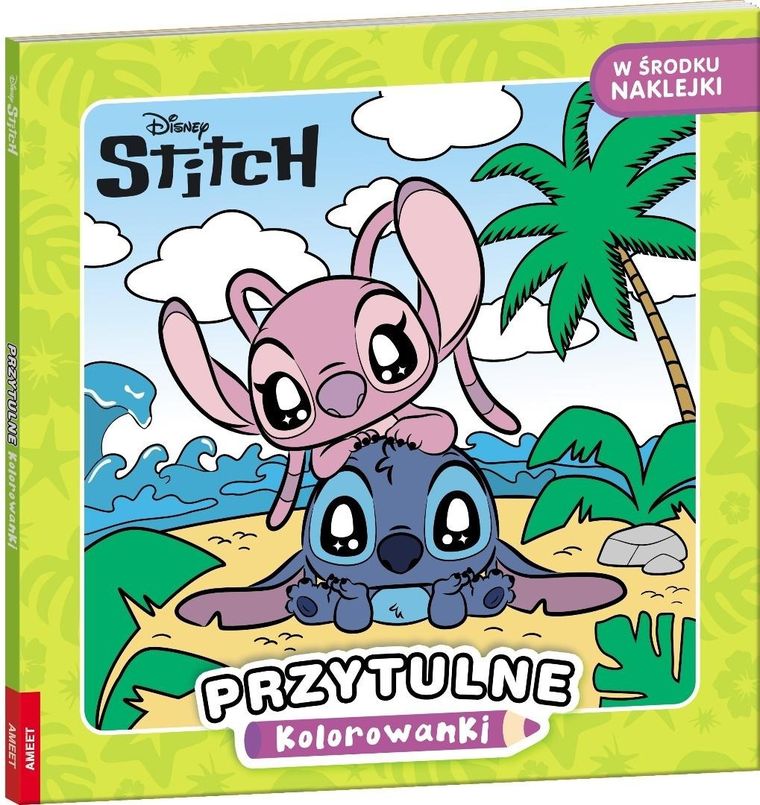 Stitch. Przytulne kolorowanki