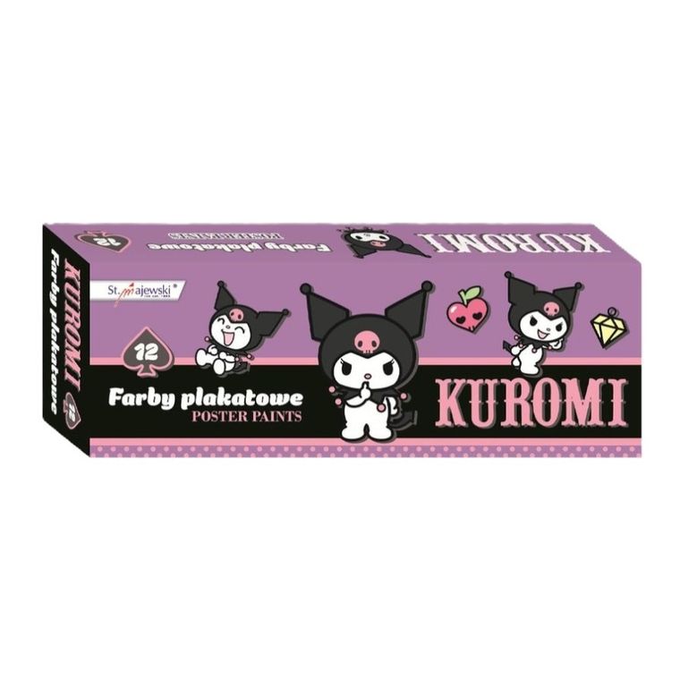 St.Majewski, Kuromi, farby plakatowe, 12 kolorów, 20 ml