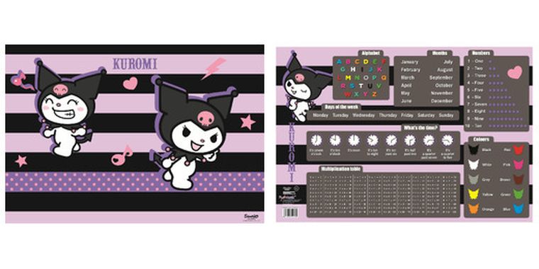 St.Majewski, Kuromi, podkładka na biurko dwustronna, 55-38 cm