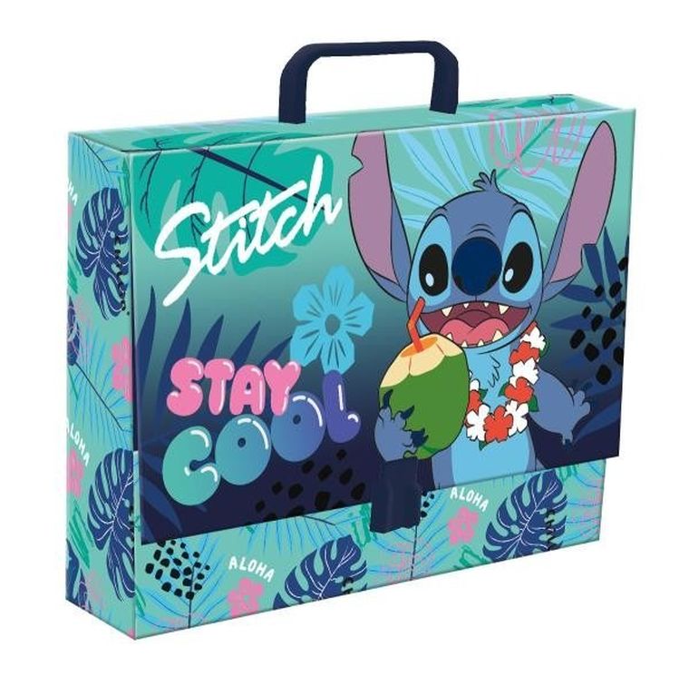 St.Majewski, Lilo i Stitch, teczka z rączką A4, 1 szt.